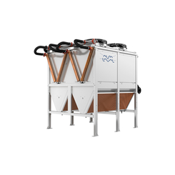 Finned coil air heat exchangers